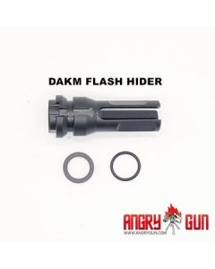 AngryGun DAKM Steel Flash Hider. (CCW)