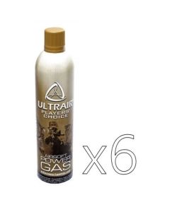 ASG 6 x ULTRAIR GBB Gas 570 ml x 6 Cans SAVE 18 POUNDS