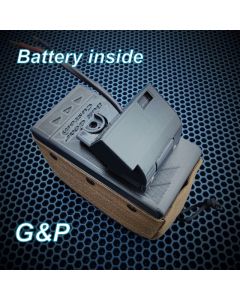 Bullgear KIT Box Magazine G&P m249 (Battery Inside)(2100rds)(Coyote)