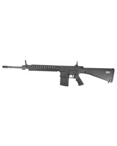 E&C SR25 M110 12.5 inch Stoner logo AEG gun (Black)