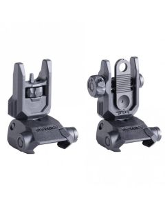 Krytac KRISS Defiance Folding Sight Set (Front & Rear)(Black)