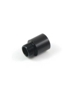 LPE CNC Machined 14mm CW to 16mm CW Thread Adapter.