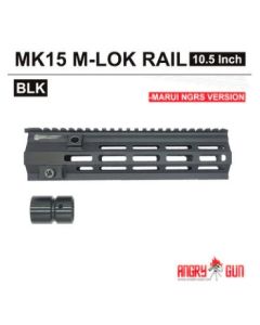 Angrygun HK416 Super Modular Rail M-LOK - 10.5 Inch (Marui NGRS Version)(Black)