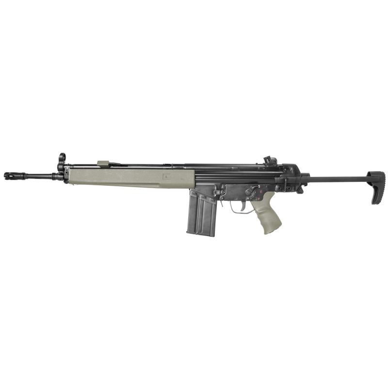 LCT G3A4 AEG Airsoft Rifle. (OD Green)