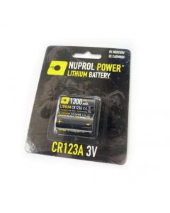 Nuprol CR123A 3V Battery (2 pcs)
