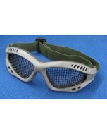 Kingrin Foam Padded Mesh Goggles (Olive Drab)