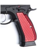 ASG Aluminium Grip Shells for CZ SP-01 Shadow (Red)