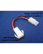 ASG Adapter wire lead large male to - small female