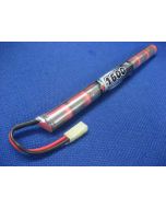 Vapex 9.6v 1600mah NiMh stick rechargeable battery L8 (type 6)